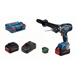 Bosch Bleu Perceuse Visseuse Sans Fil GSB 18V-150 C Marteau Perforateur Sans Fil 18V 8.0Ah ProCore En L-Boxx 06019J5105