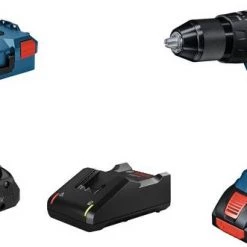 Bosch Bleu Perceuse Sans Fil GSB 18V-55 Perceuse-visseuse Sans Fil 18V ProCore 06019H5304