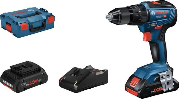 Bosch Bleu Perceuse Sans Fil GSB 18V-55 Perceuse-visseuse Sans Fil 18V ProCore 06019H5304 1 Bosch Bleu Perceuse Sans Fil GSB 18V-55 Perceuse-visseuse Sans Fil 18V ProCore 06019H5304