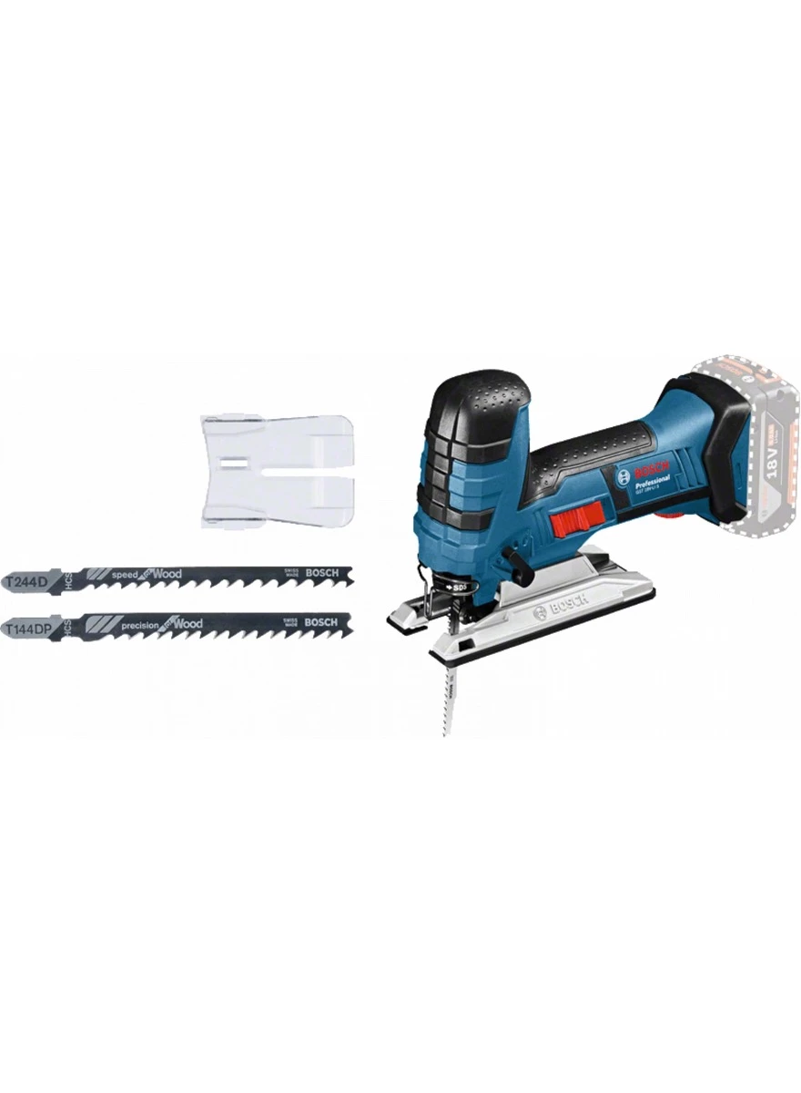 Bosch Bleu Scie Sans Fil GST18V-li S Scie Sauteuse Sans Fil 18V Sans Batteries Et Sans Chargeur 06015A5100 2 Bosch Bleu Scie Sans Fil GST18V-li S Scie Sauteuse Sans Fil 18V Sans Batteries Et Sans Chargeur 06015A5100 – Image 2