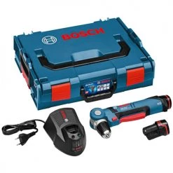 Bosch Bleu Perceuse Sans Fil GWB 12V-10 Perceuse D'angle 12V 2.0 AH Dans L-Boxx