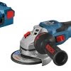 Bosch Bleu Meuleuse Sans Fil GWS 18V-15 SC 125 Mm Meuleuse D'angle Sans Fil 18V Sans Batteries Ni Chargeur 06019H6300