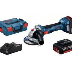 Bosch Bleu Meuleuse Sans Fil GWS 18V-7 Meuleuse D'angle 125 Mm 18V 06019H9005