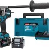 Makita Perceuse Sans Fil HP001GD201 Perceuse à Percussion Sans Fil 40V 2,5Ah Li-Ion Dans Mbox