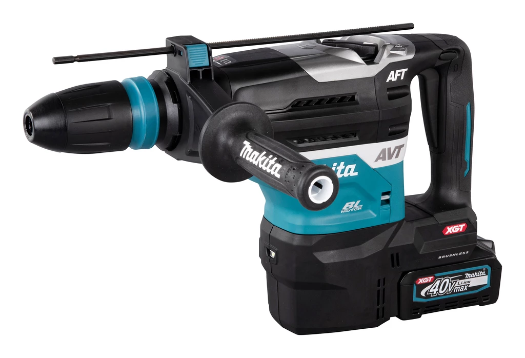 Makita Marteau Perforateur Sans Fil HR005GM202 Marteau Combiné SDS-max 8J 40V 4.0Ah Li-ion 1 Makita Marteau Perforateur Sans Fil HR005GM202 Marteau Combiné SDS-max 8J 40V 4.0Ah Li-ion