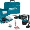 Makita Marteau Perforateur Sans Fil HR005GM205 Perfo-burineur SDS-Max 8J 40V 4.0 Ah