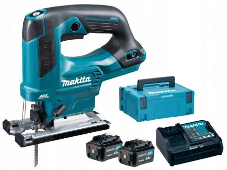 Makita Scie Sans Fil JV103DSMJ Scie Sauteuse à Poignée En D 10.8 Volt 4.0 Ah Li-ion En MBox 1 Makita Scie Sans Fil JV103DSMJ Scie Sauteuse à Poignée En D 10.8 Volt 4.0 Ah Li-ion En MBox