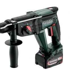 Metabo Marteau Perforateur Sans Fil KH 18 LTX 24 Marteau Combi Sans Fil SDS-Plus 18V 5.2Ah Li-Ion En Métabox 601712650