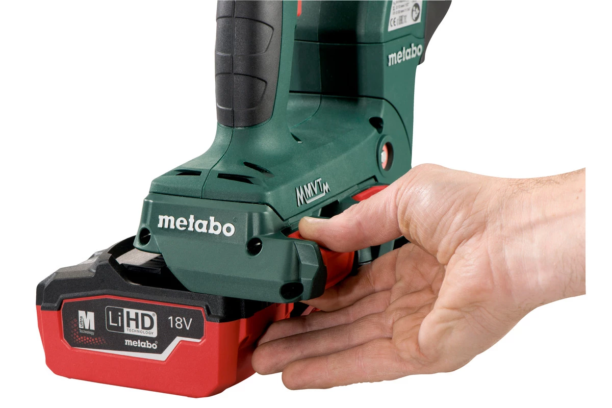 Metabo Marteau Perforateur Sans Fil KHA 36-18 LTX 32 2 X Marteau Combiné Sans Fil 18V SDS-Plus + 4 X Batterie 18V 8,0Ah LiHD Dans MetaLoc 600796810 3 Metabo Marteau Perforateur Sans Fil KHA 36-18 LTX 32 2 X Marteau Combiné Sans Fil 18V SDS-Plus + 4 X Batterie 18V 8,0Ah LiHD Dans MetaLoc 600796810 – Image 3