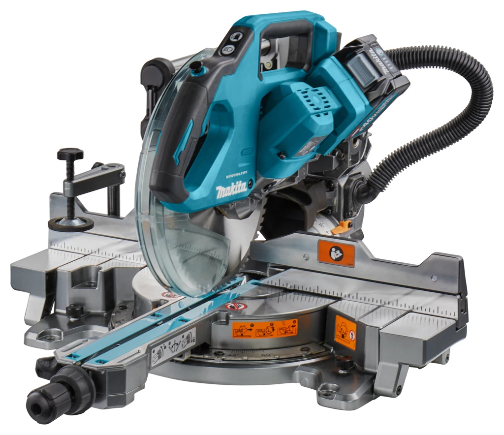 Makita Scie Sans Fil LS002GD202 Tronçonneuse Radiale Accu 216 Mm XGT 40V Max 2.5Ah Li-Ion 3 Makita Scie Sans Fil LS002GD202 Tronçonneuse Radiale Accu 216 Mm XGT 40V Max 2.5Ah Li-Ion – Image 3