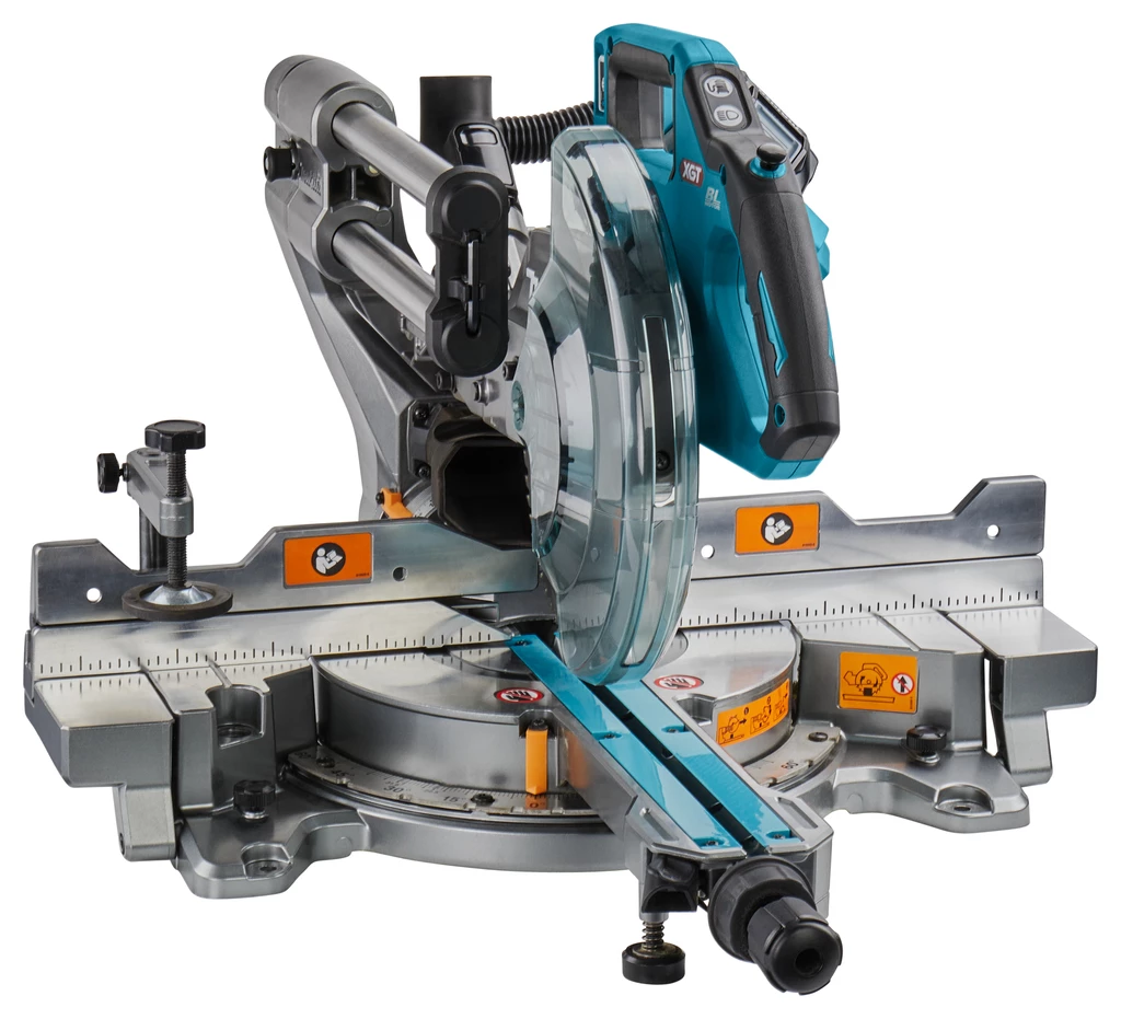 Makita Scie Sans Fil LS002GD202 Tronçonneuse Radiale Accu 216 Mm XGT 40V Max 2.5Ah Li-Ion 4 Makita Scie Sans Fil LS002GD202 Tronçonneuse Radiale Accu 216 Mm XGT 40V Max 2.5Ah Li-Ion – Image 4