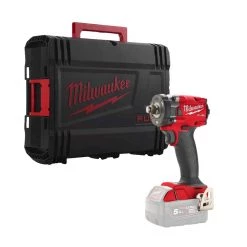 Milwaukee Clé à Choc Sans Fil M18 FIW2F38-0X Clé à Chocs à Essence 3/8" 18V Sans Batteries Ni Chargeur 4933478650