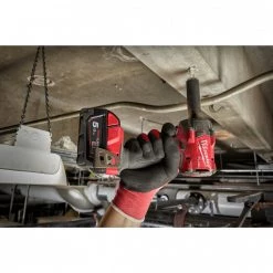 Milwaukee Clé à Choc Sans Fil M18 FIW2P12-0X 1/2" Fuel Battery Impact Wrench 18V Excl. Batteries Et Chargeur Dans HD Box 4933478446