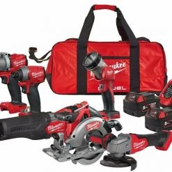 Milwaukee Set M18 FPP6K2-502B M18 FUEL™ Powerpack 6 Machines 18V 5.0Ah Li-Ion Dans Un Sac 4933479422