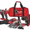 Milwaukee Set M18 FPP6L2-502B Fuel Powerpack 6 Machines 18V 5,0Ah Redlithium-Ion 4933479423