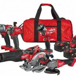 Milwaukee Set M18 FPP6L2-502B Fuel Powerpack 6 Machines 18V 5,0Ah Redlithium-Ion 4933479423