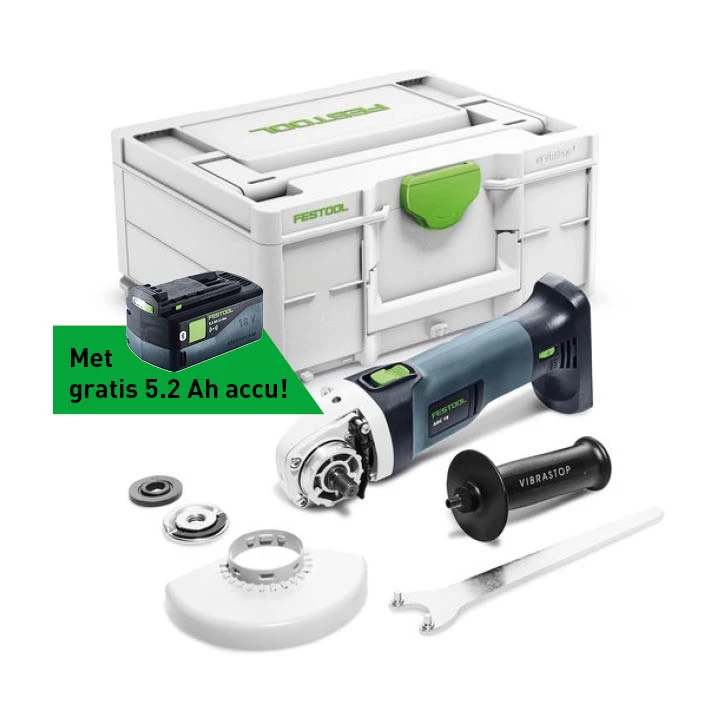 Festool Meuleuse Sans Fil Meuleuses D'angle Sans Fil AGC 18-125 EB-Basic-Promo 2021 577031 1 Festool Meuleuse Sans Fil Meuleuses D'angle Sans Fil AGC 18-125 EB-Basic-Promo 2021 577031