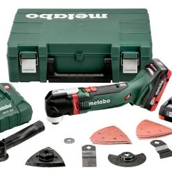 Metabo Outils Multifonction MT 18 LTX Accu-Multitool 18V 4,0Ah LiHD 613021800 + Garantie Distributeur 5 Ans