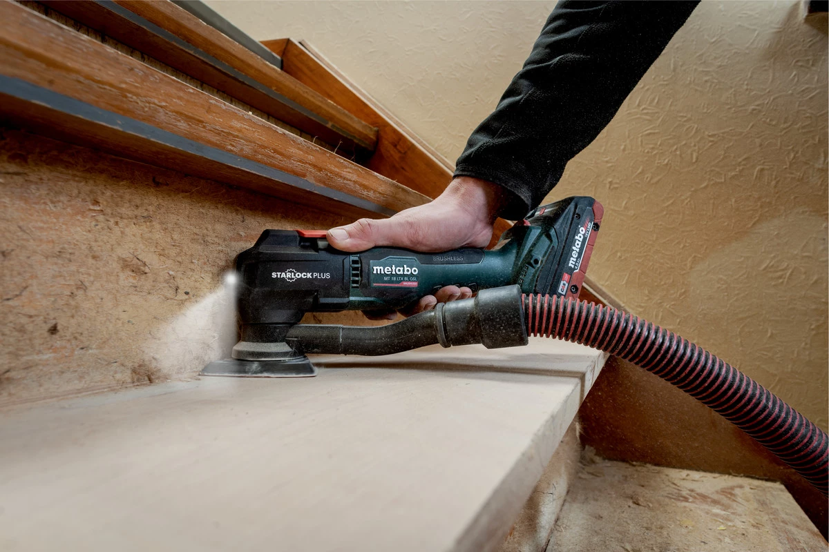 Metabo Outils Multifonction MT 18 LTX BL QSL Multitool Sans Fil 18V Hors Batteries Et Chargeur 613088850 + 5 Ans De Garantie Distributeur 6 Metabo Outils Multifonction MT 18 LTX BL QSL Multitool Sans Fil 18V Hors Batteries Et Chargeur 613088850 + 5 Ans De Garantie Distributeur – Image 6