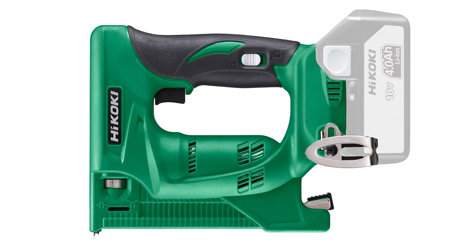 HIKOKI Cloueur Sans Fil N18DSLW4Z Agrafeuse Sans Fil 6-13 Mm 18 Volt Sans Piles Ni Chargeur 1 HIKOKI Cloueur Sans Fil N18DSLW4Z Agrafeuse Sans Fil 6-13 Mm 18 Volt Sans Piles Ni Chargeur