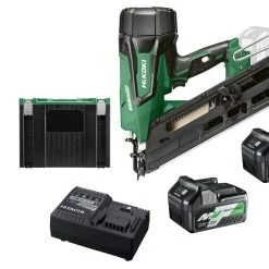 HIKOKI Cloueur Sans Fil NR1890DBCLW9Z Cloueuse Sans Fil 50-90mm 18 Volt 5.0 Ah Li-ion