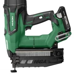 HIKOKI Cloueur Sans Fil NT1850DBSLWXZ Cloueur De Finition 18V 3.0 Ah Li-ion