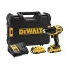 DeWalt Perceuse Visseuse Sans Fil Perceuse à Percussion Sans Fil DCD709D2T-QW 18V 2.0Ah Li-Ion Dans Une Mallette TSTAK