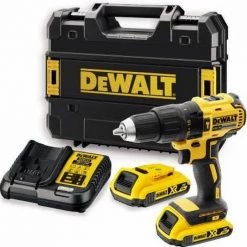 DeWalt Perceuse Visseuse Sans Fil Perceuse-visseuse à Percussion Sans Fil DCD778D2T 18V 2.0Ah XR