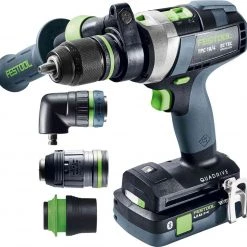 Festool Perceuse Visseuse Sans Fil Perceuse-visseuse à Percussion Sans Fil TPC 18/4 5,2/4,0 I-Set/XL-SCA QUADRIVE 576772