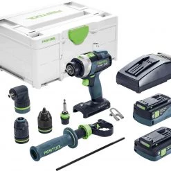 Festool Perceuse Visseuse Sans Fil Perceuse-visseuse à Percussion Sans Fil TPC 18/4 5,2/4,0 I-Set/XL-SCA QUADRIVE 576772 -Perceuses sans fil Soldes perceuse visseuse a percussion sans fil tpc 18 4 5 2 4 0 i set xl sca quadrive 576772 5