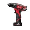 Milwaukee Perceuse Sans Fil Perceuse Visseuse M12 BDD-402C