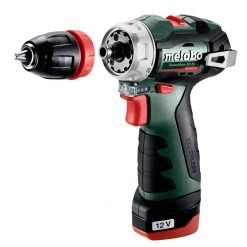 Metabo Perceuse Sans Fil PowerMaxx BS 12 BL Q Perceuse-visseuse Sans Fil 12V 2.0Ah Li-Ion 601749500 -Perceuses sans fil Soldes powermaxx bs 12 bl q perceuse visseuse sans fil 12v 2 0ah li ion 601749500 2