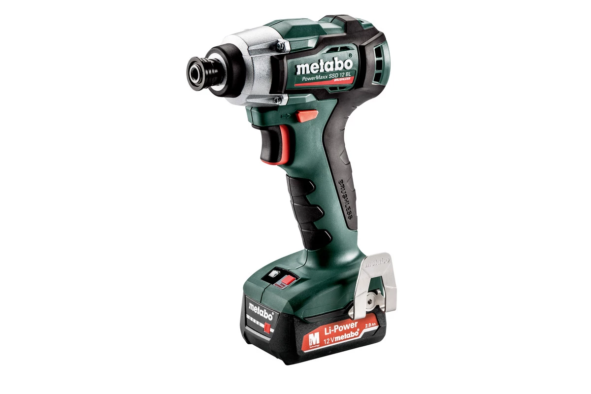 Metabo Visseuse à Choc Sans Fil PowerMaxx SSD 12 BL Clé à Chocs Sans Fil 12V 2.0Ah Li-ion En Métabox 601115500 4 Metabo Visseuse à Choc Sans Fil PowerMaxx SSD 12 BL Clé à Chocs Sans Fil 12V 2.0Ah Li-ion En Métabox 601115500 – Image 4