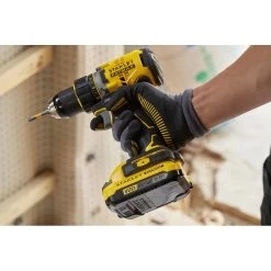 Stanley SFMCD720D2K Fatmaxx V20 Perceuse Sans Fil 18V 2.0Ah BRUSHLESS -Perceuses sans fil Soldes sfmcd720d2k fatmaxx v20 perceuse sans fil 18v 2 0ah brushless 3