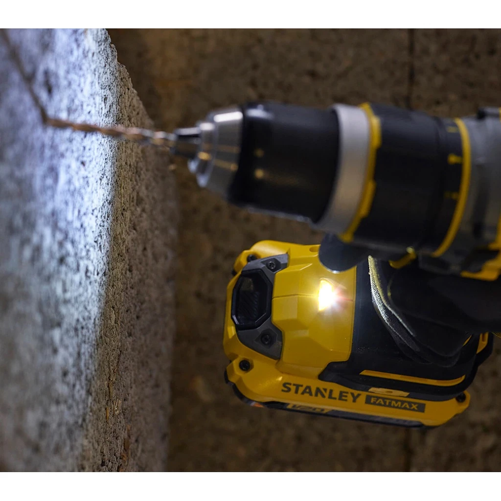 Stanley Perceuse Visseuse Sans Fil SFMCD721B Perceuse à Percussion Sans Fil FATMAX® V20 18 Volts BRUSHLESS Hors Batteries Et Chargeur 4 Stanley Perceuse Visseuse Sans Fil SFMCD721B Perceuse à Percussion Sans Fil FATMAX® V20 18 Volts BRUSHLESS Hors Batteries Et Chargeur – Image 4