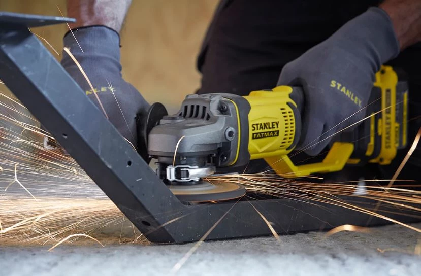 Stanley Meuleuse Sans Fil SFMCG400B Meuleuse D'angle FATMAX® V20 125mm 18 Volt, Sans Piles Ni Chargeur 3 Stanley Meuleuse Sans Fil SFMCG400B Meuleuse D'angle FATMAX® V20 125mm 18 Volt, Sans Piles Ni Chargeur – Image 3