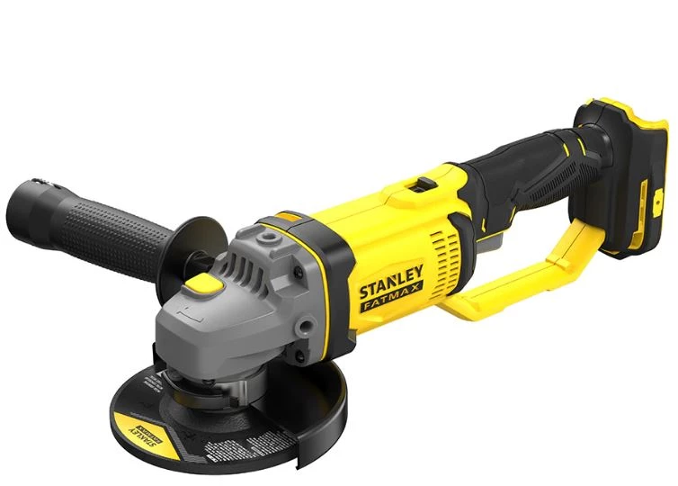 Stanley Meuleuse Sans Fil SFMCG400B Meuleuse D'angle FATMAX® V20 125mm 18 Volt, Sans Piles Ni Chargeur 1 Stanley Meuleuse Sans Fil SFMCG400B Meuleuse D'angle FATMAX® V20 125mm 18 Volt, Sans Piles Ni Chargeur