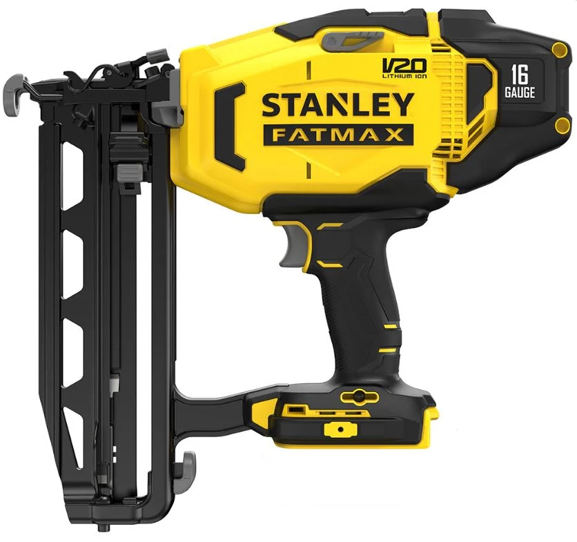 Stanley Cloueur Sans Fil SFMCN616B FATMAX® V20 Accu Finisher - 18V 16 Ga - 25-64 Mm Excluant Batterie Et Chargeur 2 Stanley Cloueur Sans Fil SFMCN616B FATMAX® V20 Accu Finisher - 18V 16 Ga - 25-64 Mm Excluant Batterie Et Chargeur – Image 2