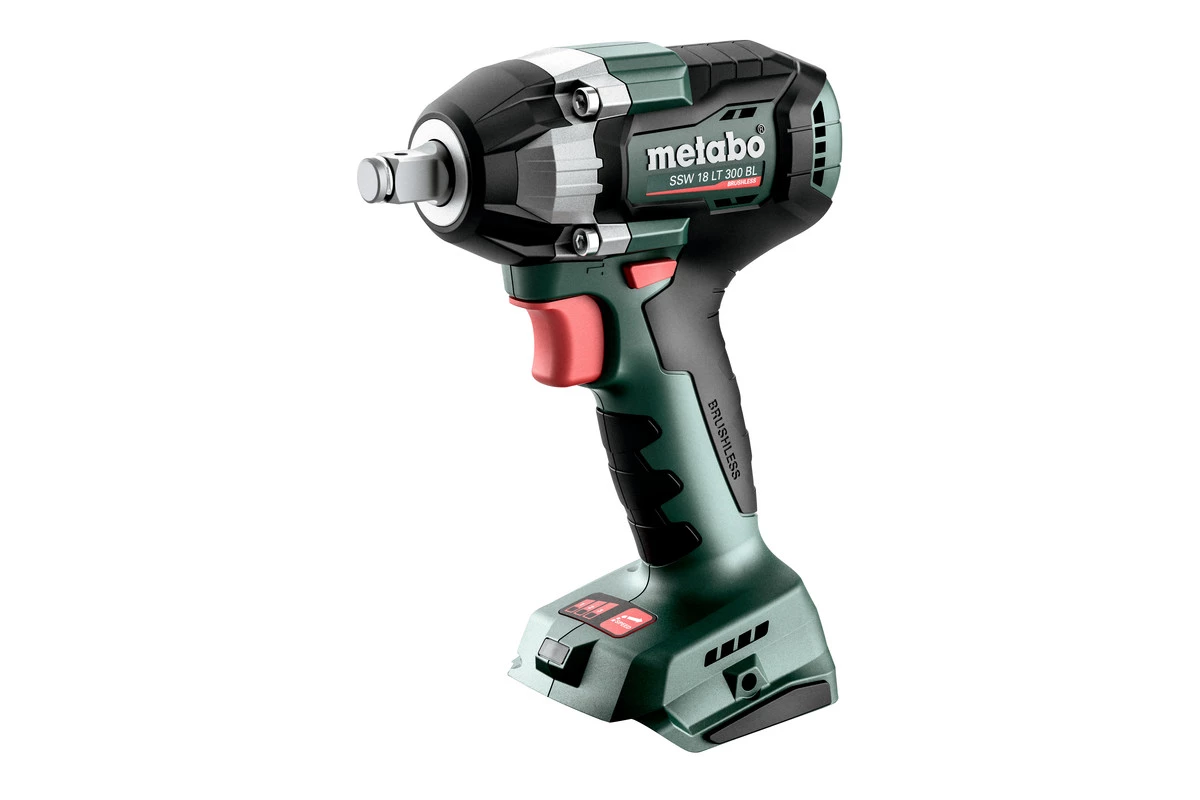Metabo Clé à Choc Sans Fil SSW 18 LT 300 BL Clé à Chocs à Batterie 18V Excluant Batteries Et Chargeur En Métabox 602398840 1 Metabo Clé à Choc Sans Fil SSW 18 LT 300 BL Clé à Chocs à Batterie 18V Excluant Batteries Et Chargeur En Métabox 602398840