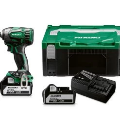 HIKOKI Visseuse à Choc Sans Fil WH18DBDL2WPZ Visseuse à Chocs 18V