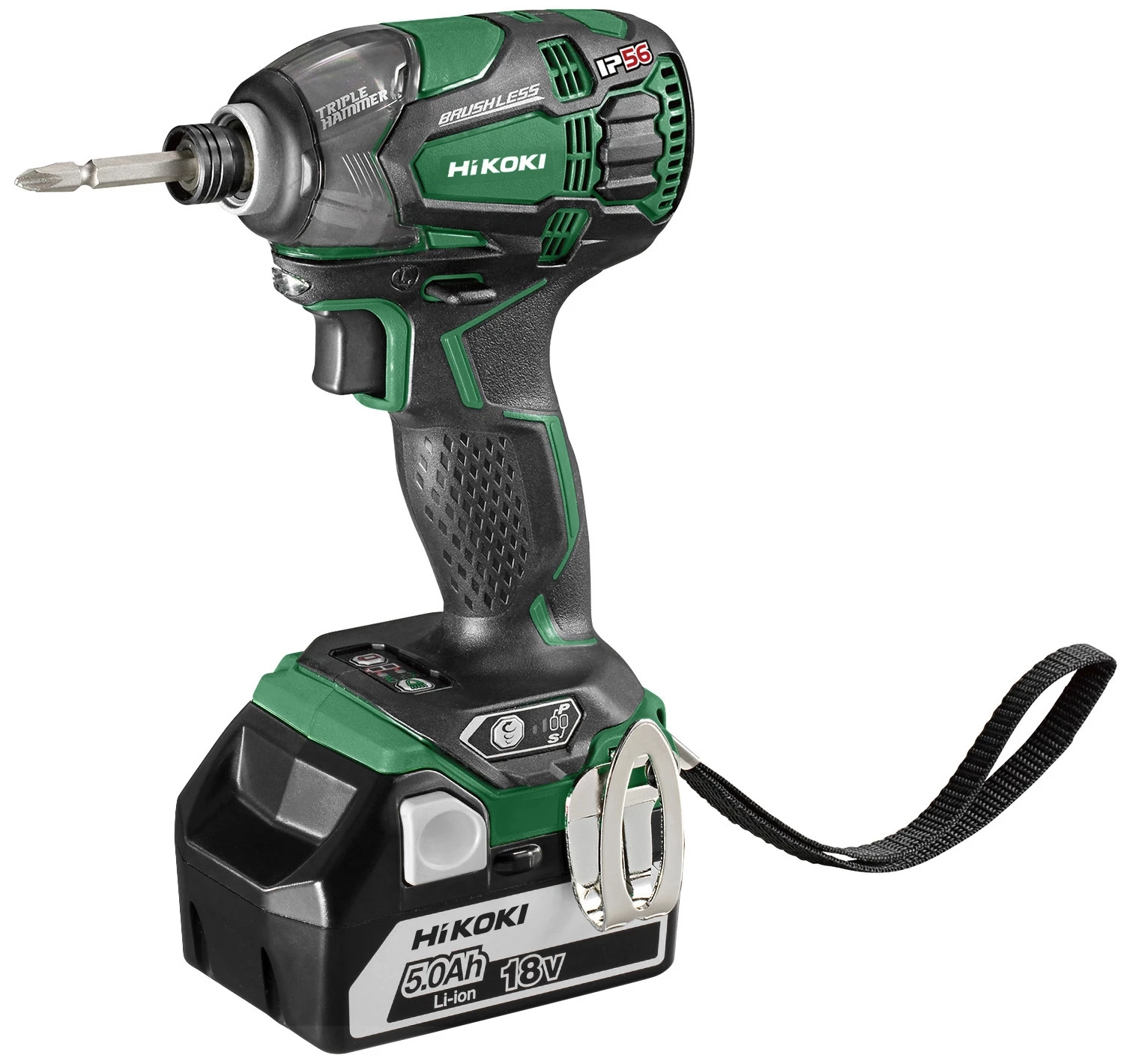 HIKOKI Visseuse à Choc Sans Fil WH18DBDL2WPZ Visseuse à Chocs 18V 3 HIKOKI Visseuse à Choc Sans Fil WH18DBDL2WPZ Visseuse à Chocs 18V – Image 3