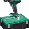 HIKOKI Clé à Choc Sans Fil WR18DBDL2(W2) Clé à Chocs 18V Hors Batteries Et Chargeur Dans La Mallette Système II Hitachi