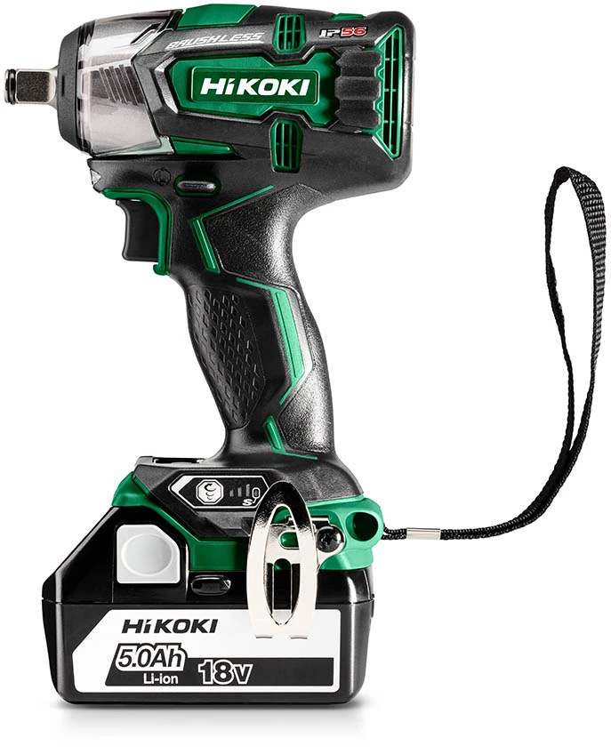 HIKOKI Clé à Choc Sans Fil WR18DBDL2WPZ Boulonneuse 18 Volt 2 HIKOKI Clé à Choc Sans Fil WR18DBDL2WPZ Boulonneuse 18 Volt – Image 2