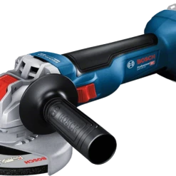 Bosch Bleu Meuleuse Sans Fil X-LOCK GWX 18 V-10 Meuleuse D'angle Sans Fil, Batteries + Chargeur Inclus 06017B0100