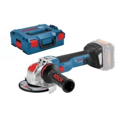 Bosch Bleu Meuleuse Sans Fil X-LOCK GWX 18 V-10 PC Meuleuse D'angle Sans Fil 18V Dans L-BOXX 06017B0700